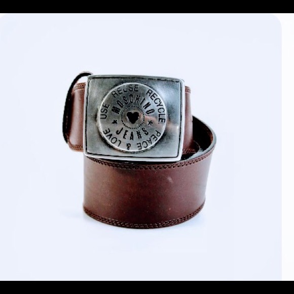 ??3-DAYS??MOSCHINO???WIDE BELY  BELT?? main image 5